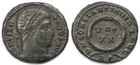Römische Münzen, MÜNZEN DER RÖMISCHEN KAISERZEIT. Constantinus I. (306-337 n. Chr). Follis (Roma) 321 n. Chr. (3.85 g. 19 mm) Vs.: IMP CONSTANTINVS AV...