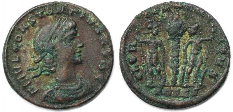 Römische Münzen, MÜNZEN DER RÖMISCHEN KAISERZEIT. Constantinus (II.) als Cäsar (...