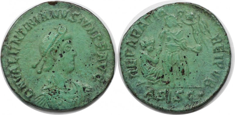 Römische Münzen, MÜNZEN DER RÖMISCHEN KAISERZEIT. Valentinianus II. (375-392 n. ...