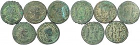 Römische Münzen, Lots und Sammlungen römischer Münzen. MÜNZEN DER RÖMISCHEN KAISERZEIT. Diocletianus (284-305 n. Chr.) / Maximianus Herculius (285-310...