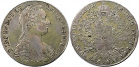 RDR – Habsburg – Österreich, RÖMISCH-DEUTSCHES REICH. Maria Theresia. Taler 1780 SF, Silber. Hafner 28. Sehr schön+