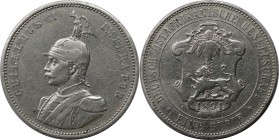 Deutsche Münzen und Medaillen ab 1871, DEUTSCHE KOLONIEN. Deutsch Ostafrika, DOG. Wilhelm II. (1888-1918). 1 Rupie 1894 A, Silber. 11,60 g. 30,5 mm. J...