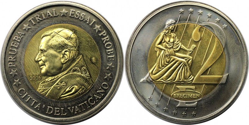 Europäische Münzen und Medaillen, Italien / Italy. Medaille Vatican. 2006. Stemp...