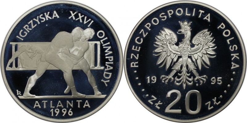 Europäische Münzen und Medaillen, Polen / Poland. Olympische Spiele in Atlanta 1...