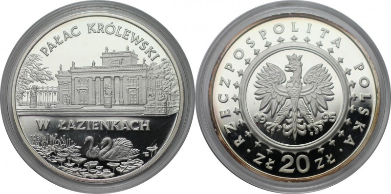 Europäische Münzen und Medaillen, Polen / Poland. Palast Lazienkach. 20 Zlotych ...