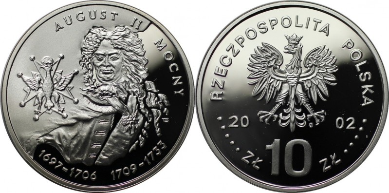 Europäische Münzen und Medaillen, Polen / Poland. August II. (1697-1706, 1709-17...