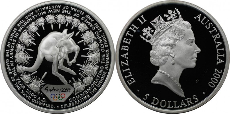 Weltmünzen und Medaillen, Australien / Australia. Olympische Spiele 2000 in Sydn...