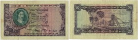 Banknoten, Südafrika / South Africa. 20 Rand 1961. Erste Zeilen mit Banknamen und Wert in Englisch. Pick 108. II-
