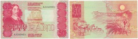 Banknoten, Südafrika / South Africa. 50 Rand ND (1984). Pick 122b. I