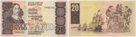 Banknoten, Südafrika / South Africa. 20 Rand ND (1978-1981). Pick 121a. I
