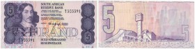 Banknoten, Südafrika / South Africa. 5 Rand ND (1978-1981). Pick 119a. I