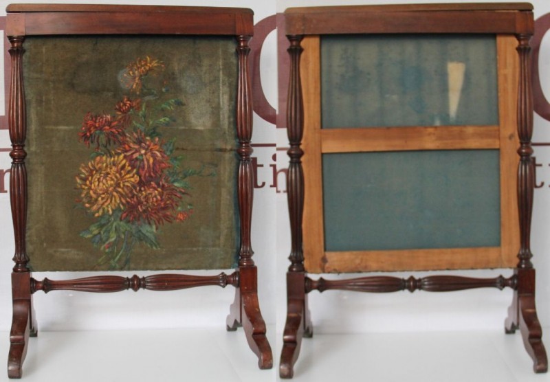 Kunst und Antiquitäten / Art and antiques. Kaminklappe. Frankreich. Ziehöl auf S...