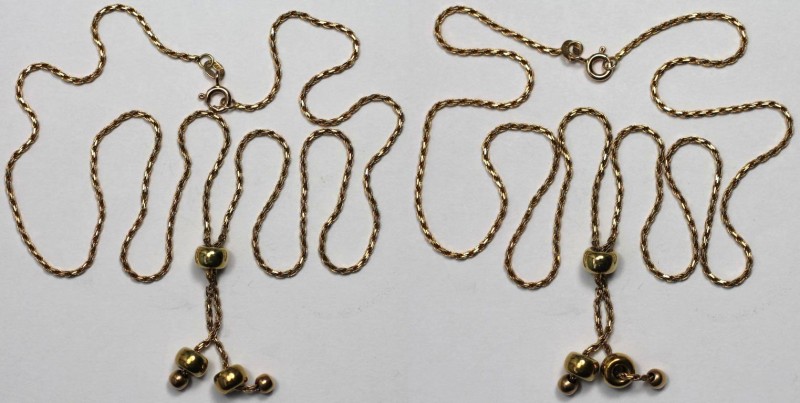 Kunst und Antiquitäten / Art and antiques. Kette, Gold 585 - 6.24 g. 50 cm.