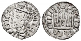 Kingdom of Castille and Leon. Sancho IV (1284-1295). Cornado. León. (Bautista-430.5). Rev.: Estrellas a los lados de la cruz y L en puerta. Ve. 0,82 g...