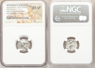 MACEDONIAN KINGDOM. Alexander III the Great (336-323 BC). AR drachm (15mm, 11h). NGC Choice VF. Late lifetime-early posthumous issue of Sardes, ca. 32...