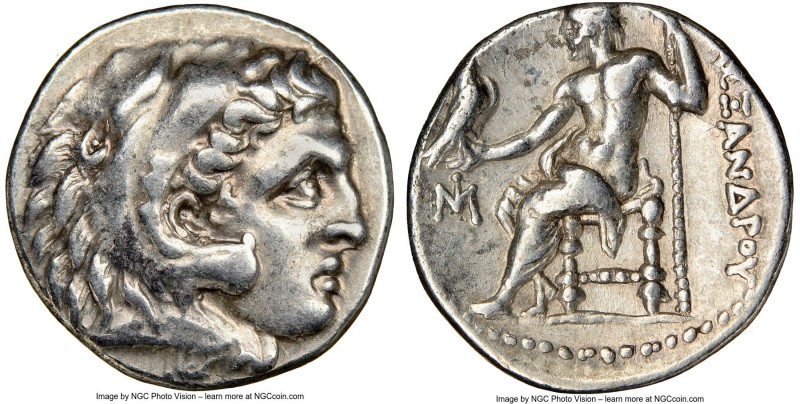 IONIA. Miletus. Ca. early 3rd century BC. AR drachm (18mm, 7h). NGC XF. Posthumo...