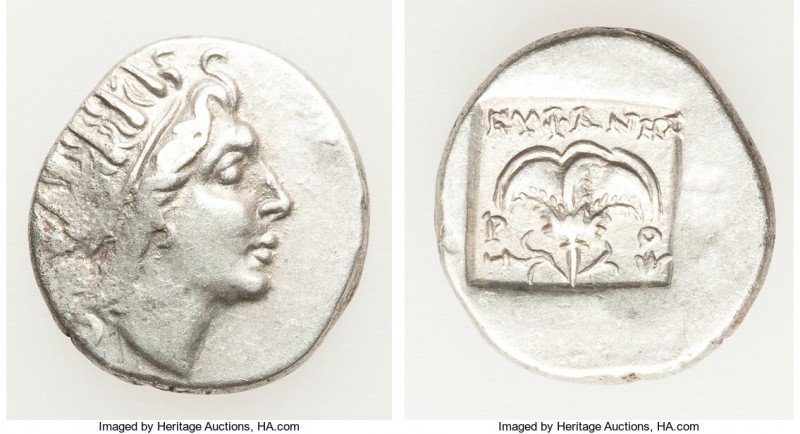 CARIAN ISLANDS. Rhodes. Ca. 88-84 BC. AR drachm (16mm, 2.94 gm, 12h). Choice VF....
