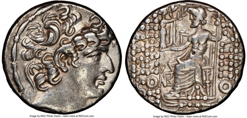 SELEUCID KINGDOM. Philip I Philadelphus (ca. 95/4-76/5 BC). AR tetradrachm (26mm...