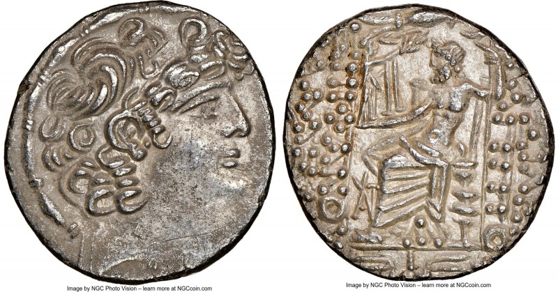 SELEUCID KINGDOM. Philip I Philadelphus (ca. 95/4-76/5 BC). AR tetradrachm (28mm...