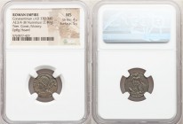 Constantinople Commemorative (ca. AD 330-340). AE3 or BI nummus (17mm, 2.49 gm, 12h). NGC MS 4/5 - 5/5. Trier, 2nd officina, ca. AD 330-331, struck un...