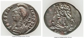 Constantinople Commemorative (ca. AD 330-340). AE3 or BI nummus (19mm, 2.08 gm, 12h). Choice XF. Nicomedia, 2nd officina, AD 333-335. CONSTAN-TINOPOLI...