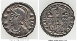 Constantinople Commemorative (ca. AD 330-340). AE3 or BI nummus (17mm, 1.36 gm, 5h). XF. Constantinople, 7th officina, AD 330-333struck under Constant...