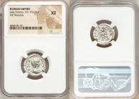 ANCIENT LOTS. Roman Imperial. Julia Domna (AD 193-217). Lot of four (4) AR denarii. NGC XF. Includes: various types of Julia Domna denarii. Total four...