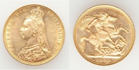 Victoria gold Sovereign 1891-M AU, Melbourne mint, KM10. 22mm. 8.0gm. AGW 0.2355 oz.

HID09801242017

© 2020 Heritage Auctions | All Rights Reserv...