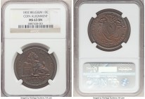 Leopold I 10 Centimes 1832 MS63 Brown NGC, KM2.2. Coin alignment. 

HID09801242017

© 2020 Heritage Auctions | All Rights Reserved