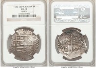 Philip III Cob 8 Reales ND (1605-1613) P-R VF25 NGC, Potosi mint, KM10.

HID09801242017

© 2020 Heritage Auctions | All Rights Reserved