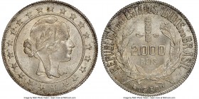 Republic 2000 Reis 1930 MS66 NGC, Paris mint, KM526.

HID09801242017

© 2020 Heritage Auctions | All Rights Reserved