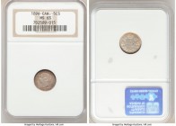 Victoria 5 Cents 1896 MS63 NGC, London mint, KM2. Toning in sunset shades of pink and orange. 

HID09801242017

© 2020 Heritage Auctions | All Rig...