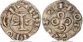 Melgueil. Anonymous 6-Piece Lot of Certified Deniers ND (1100-1300) AU55 NGC, Weights range from 0.84-1.00gm. Sold as is, no returns.

HID0980124201...