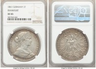 Frankfurt. Free City 2 Taler 1861 XF45 NGC, KM365. 

HID09801242017

© 2020 Heritage Auctions | All Rights Reserved