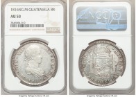 Ferdinand VII 8 Reales 1816 NG-M AU53 NGC, Nueva Guatemala mint, KM69. 

HID09801242017

© 2020 Heritage Auctions | All Rights Reserved