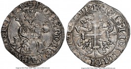 Naples & Sicily. Robert d'Anjou Gigliato ND (1309-1343) MS64 NGC, MIR-28. 29mm. 3.96gm. 

HID09801242017

© 2020 Heritage Auctions | All Rights Re...