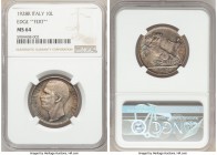 Vittorio Emanuele III 10 Lire 1928-R MS64 NGC, Rome mint, KM68.2. Edge **FERT**. 

HID09801242017

© 2020 Heritage Auctions | All Rights Reserved