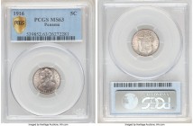 Republic 5 Centesimos 1916 MS63 PCGS, KM2. Violet and gray toned. 

HID09801242017

© 2020 Heritage Auctions | All Rights Reserved