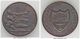 Lanarkshire. Glasgow copper 1/2 Penny Token 1791 AU/UNC, D&H-2. 28.9mm. 11.75gm. Included with old collector envelope that is a bit tattered. 

HID0...