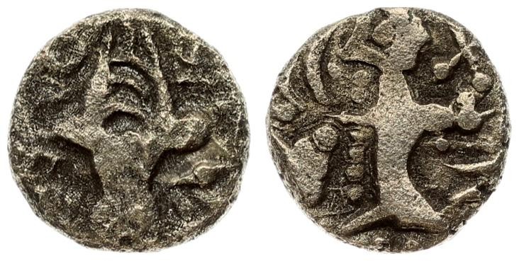 India Post-Kushan 1 Dinar 5th century AD Kidarite Successors. Jayratava. 5th cen...