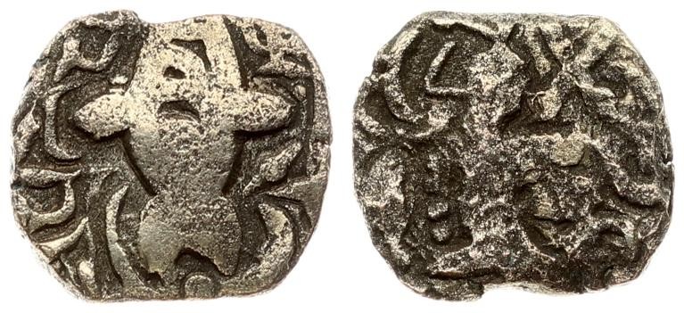 India KASHMIR 1 Dinar 5th century. India JAMMU & KASHMIR Pratapaditya II; 5th ce...