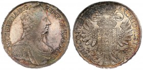 Austria 1 Thaler 1765 Maria Theresa(1740-1780). Averse: Mature armored bust right. Averse Legend: M • THERESIA • D: G • R • IMP • GE • HU • BO • REG •...