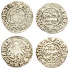 Poland 1/2 Grosz ND (1446-1492) Krakow Casimir IV Jagiellon (1446–1492). Averse: Eagle MONETA KAZIMIRI. Reverse: Crown REGIS POLONIE. Silver. Frynas P...