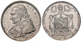 Pio VIII - Medaglia 1829 A. I Elezione al Pontificato – Opus: Ulisse Davilli – CNORP 19 AG (Ø 40 mm) RRRR In slab PCGS SP61 676978.61/35767674
FDC...