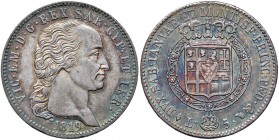 Vittorio Emanuele I (1814-1821) 5 Lire 1819 – Nomisma 518 AG R Conservazione eccezionale con bellissima patina iridescente
FDC