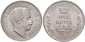 Vittorio Emanuele III (1900-1946) Somalia - Rupia 1914 – Nomisma 1417 AG R In slab PCGS MS64 957860.64/34616960. Conservazione eccezionale
FDC