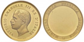 Vittorio Emanuele III (1900-1946) Medaglia Premio del Ministero della Pubblica Istruzione – AU (g 33,76 – Ø 36 mm) In slab PCGS SP63 676862.63/3576722...