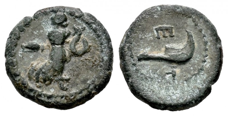 Pisidia. Etenna. AE 12. Siglo I a.C. (Sng France-1534). (Sng von Aulock-466). (S...