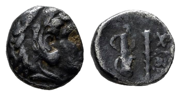 Reino de Macedonia. Alejandro III Magno. Óbolo. 317-311 a.C. Babylon. (Price-372...