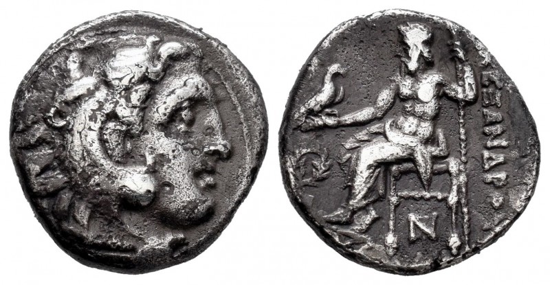 Reino de Macedonia. Alejandro III Magno. Dracma. 310-301 a.C. Kolophon. (Price-N...